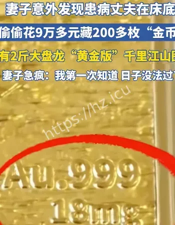 妻子在床底发现金币